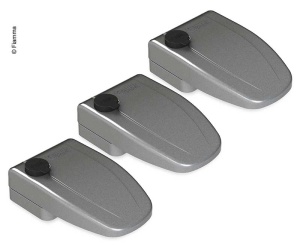 Incuietoare usa in exterior Safe Door 3 piese gri
