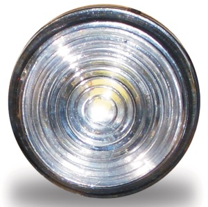 Indicator luminos LED, 6-33V, 0,6W, clar, cablu de 250 mm, IP67
