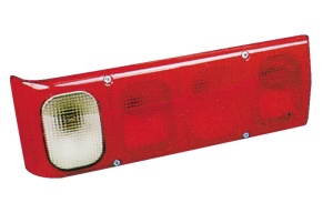 Lampa,tripla cu frana, pozitie si far de ceata stanga