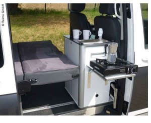 Piesa REIMO Easy-Kitchen pentru VW T6 T5 MB Vito - instalare pe dreapta - alb lucios - Img 3