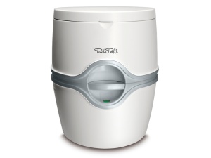 Porta Potti 565 - Alb Toaletă de camping 21/15 l - Cu pompă cu piston