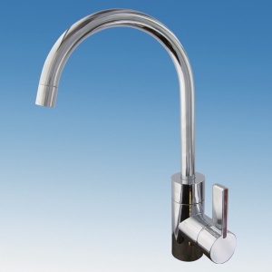 Robinet de bucatarie crom LUCCA, gura R80