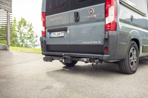 Thule VeloSwing cârlig de remorcă pivotant pentru Fiat Ducato, Citroën Jumper, Peugeot Boxer din 2007 Mai mult decât o simplă soluție de transport pentru biciclete electrice