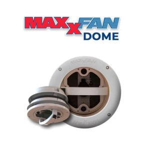 Ventilator 12 V MaxxFan Dome – capac alb - Img 4