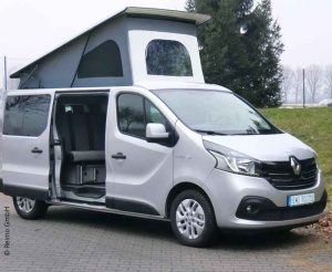 Acoperis de dormit EasyFit pentru Renault Trafic si vehicule identice LR - catarama de centura