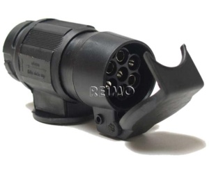 Adaptor scurt Carbest de la mufa cu 13 la 7 pini pentru remorca - Img 2