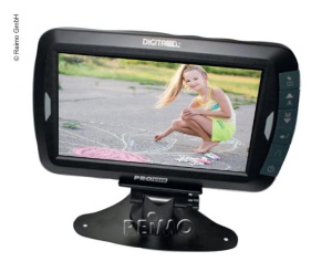 Aparat de fotografiat cu marsarier, sistem digital de camere color 12V, monitor color de 7 inch