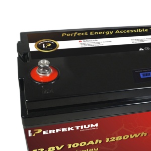 Baterie cu litiu Perfektium SERIA PL LiFePO4 12.8V 100Ah Smart BMS - Img 6