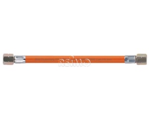 Furtun de gaz PVC 80cm, ID 6,3x3,5mm 2x1 4 filet stanga