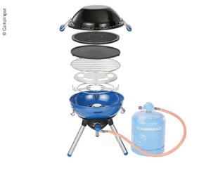 Gratar pe gaz, Party-Grill 400 cu functie wok, 50 mbar