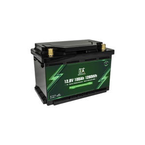 Idealakku Baterie litiu seria IA LiFePO4 12V 100Ah MINI BMS inteligent cu Bluetooth Baterie pentru rulotă sub scaun - Img 4