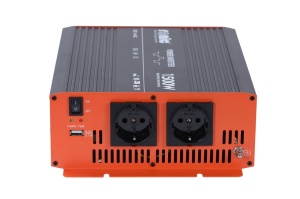 Invertor DC-AC cu Sinus Modificat, 12V-230V, model RONIC KS1500M, 1500W 3000W - Img 3