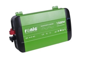 Invertor DC-AC cu Sinus PUR + Incarcator AC + Transfer Prioritate Automat, 12V-230V, model RONIC HKC1500P, 1500W/3000W - Img 2
