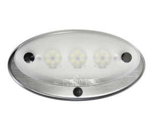 Lumina LED 12 24V 9W 126x246x37m, inclusiv lumina albastra de noapte