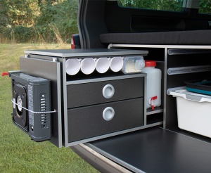 Modul de camping pentru VW T6 5 Multivan + California Beach - Img 2