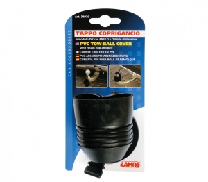 Ornament protectie carlig remorcare cu si fara inel siguranta - Negru - Img 4