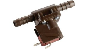 Presostat cu membrană - PE - 1 bar - Pentru conexiune furtun de 10 mm Comutator cu membrană cu supapă de sens integrată