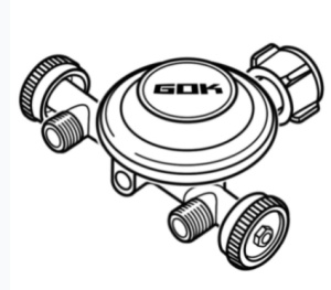 Regulator ,ceas de joasa presiune camping - Img 2