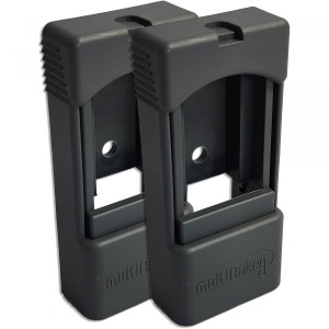 Set de 2 clipsuri pentru atasare, gri