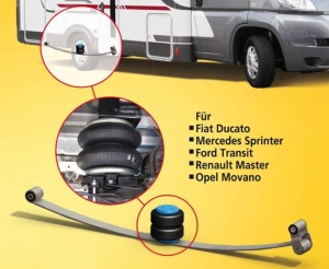 Set de confort suplimentar arc arc pneumatic VB-SemiAir-2-circuit Fiat Ducato 250 versiunea UK