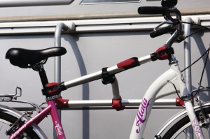 sina pentru biciclete Rail Premium S, argintiu