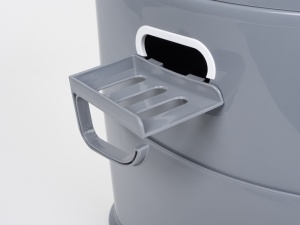Toaletă mobilă cu găleată, inclusiv suport pentru hârtie igienică - Img 3