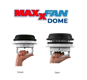 Ventilator 12 V MaxxFan Dome – capac negru - Img 2