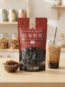 5 min black Boba Pearls 250g WFY