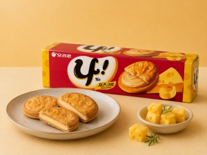 Biscuit cu crema de branza 77g Orion