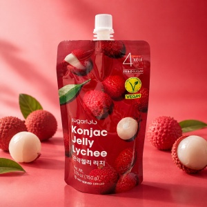 Zero sugar jelly Lychee 150g SGLL