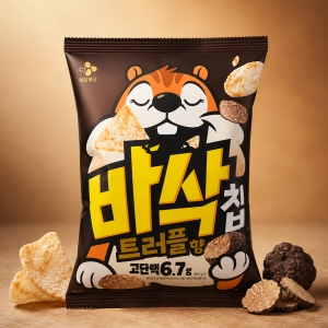 Chips Basak (Crispy) Truffle 45g Bibigo