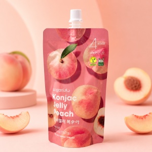 Zero sugar jelly Peach 150g SGLL