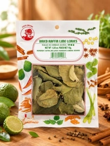 Dried Kaffir Lime Leaves 10g Cock
