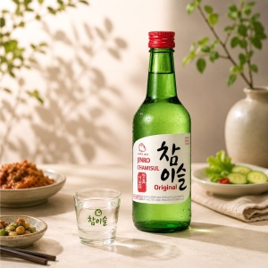 SGR Soju Chamisul original 20.1% 350ml Jinro