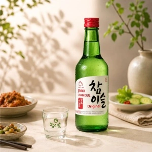 SGR Soju Chamisul original 20.1% 350ml Jinro