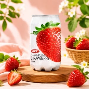 SGR Sparkling Strawberry 350ml OKF