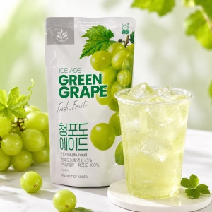 Pouch Green grape ade 230ml BG