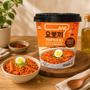 Yopokki Cup Ricecake&Ramen S&S 145g YP