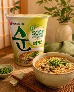 Ramen cupa mica legume soon 67g NS