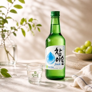 SGR Soju chamisul fresh 16.9% 350ml JINRO