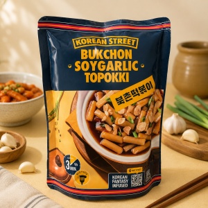 Topokki Soy Garlic 163g Korean Street