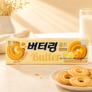 Biscuit Butter Ring Gold 65g HT