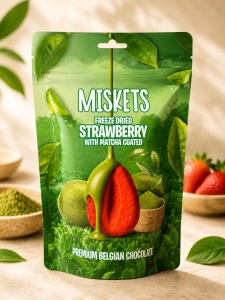 Choco Matcha Strawberry 80g Miskets
