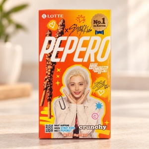 Lotte Pepero Crunchy x Stray Kids 39 g