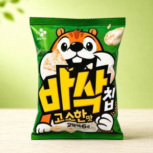 Chips Basak(Crispy)Original 45g Bibigo