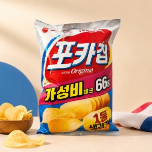 Chips cartofi original 66g Orion