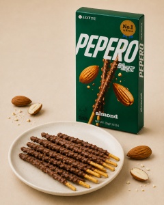 Pepero Almond 32g Lotte