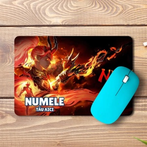 Mouse pad Naraka Bladepoint personalizat cu numele - pad mouse anime 19x27 cm, 3mm, imprimare UV