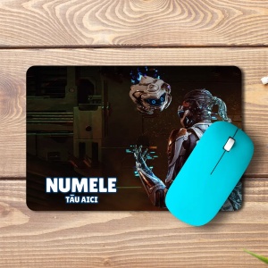 Mouse pad Steel Seed personalizat cu numele - pad mouse anime 19x27 cm, 3mm, imprimare UV