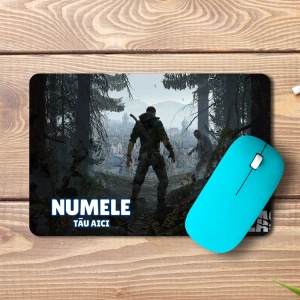 Mouse pad Dying Light The Beast personalizat cu numele – pad mouse anime 19x27 cm, 3mm, imprimare UV